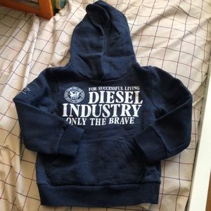 Diesel toddler Boys Size 2 Sweat hoodie & Pant set